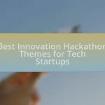 Best Innovation Hackathon Themes for Tech Startups