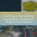 Crafting a Compelling Hackathon Theme to Inspire Innovation