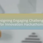 Designing Engaging Challenges for Innovation Hackathons
