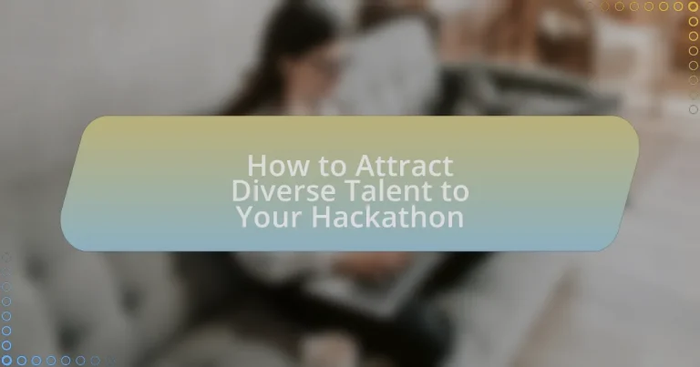 How to Attract Diverse Talent to Your Hackathon
