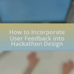 How to Incorporate User Feedback into Hackathon Design