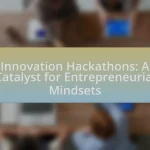 Innovation Hackathons: A Catalyst for Entrepreneurial Mindsets