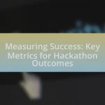 Measuring Success: Key Metrics for Hackathon Outcomes