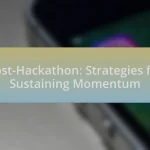 Post-Hackathon: Strategies for Sustaining Momentum