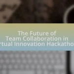 The Future of Team Collaboration in Virtual Innovation Hackathons