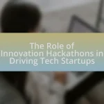 The Role of Innovation Hackathons in Driving Tech Startups